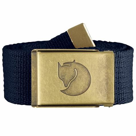 Fjallraven Men Övik Belts Dark Navy PH169079 Philippines